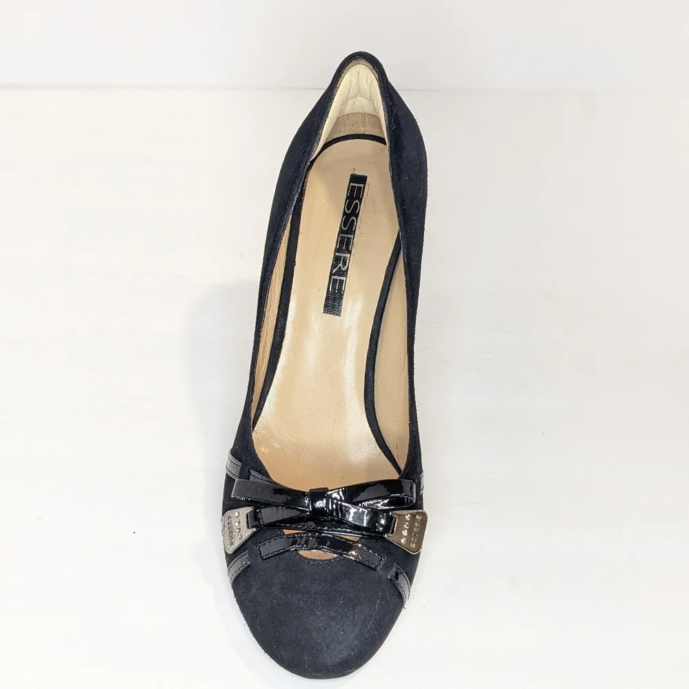 Essere suede and leather heels - Picture 11 of 16